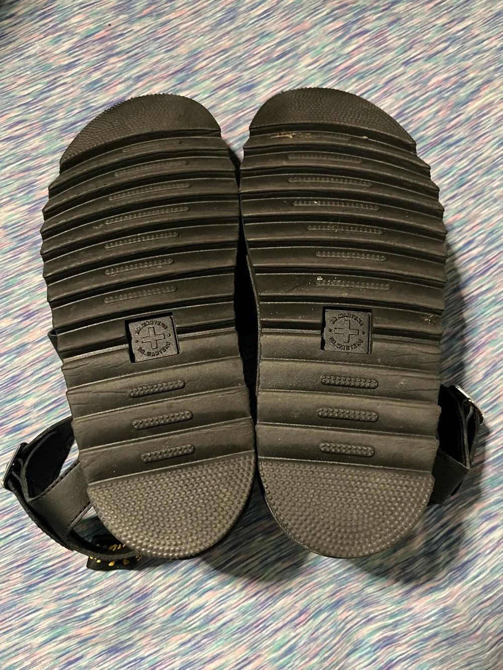 Dr. Martens black Blaire gladiator bouncing soles sandals women’s size 8